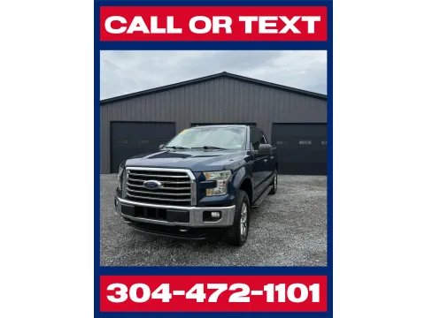 Blue 2015 Ford F-150 XLT SuperCrew 4x4 for sale in Buckhannon, WV