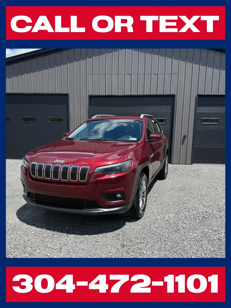 Red 2019 Jeep Cherokee Latitude Plus 4x4 for sale in Buckhannon, WV