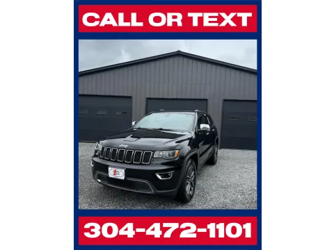 Black 2019 Jeep Grand Cherokee Limited 4x4 for sale in Buckhannon, WV