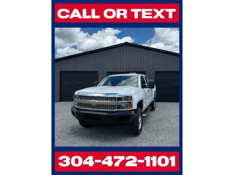 White 2019 Chevrolet Silverado 2500HD Ext. Cab Work Truck 4x4 for sale in Buckhannon, WV