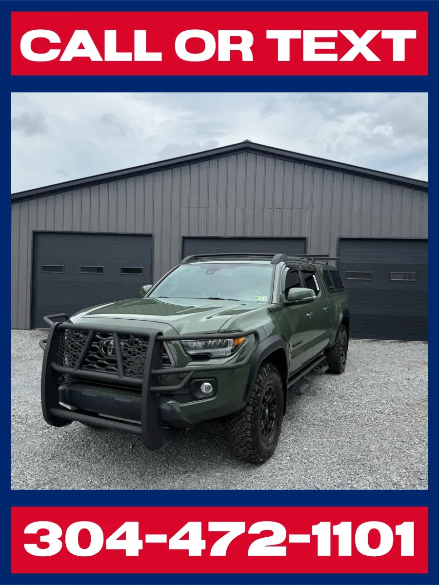 Green 2021 Toyota Tacoma Double Cab TRD Off-Road 4x4 for sale in Buckhannon, WV
