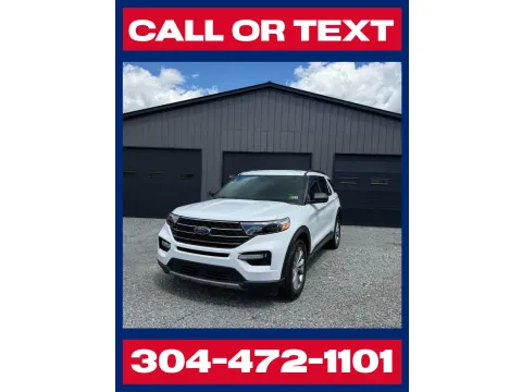 White 2020 Ford Explorer XLT 4WD for sale in Buckhannon, WV