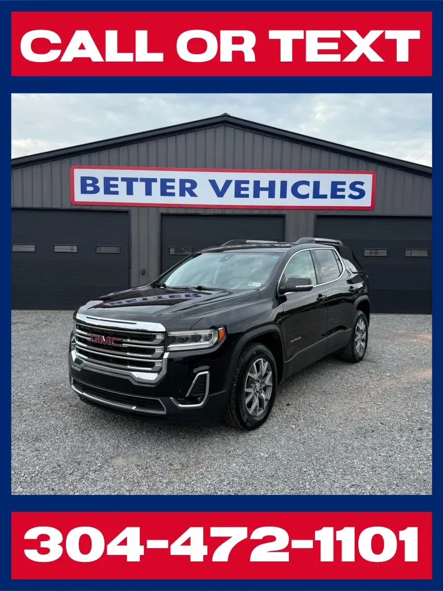 Black 2020 GMC Acadia AWD SLT for sale in Buckhannon, WV