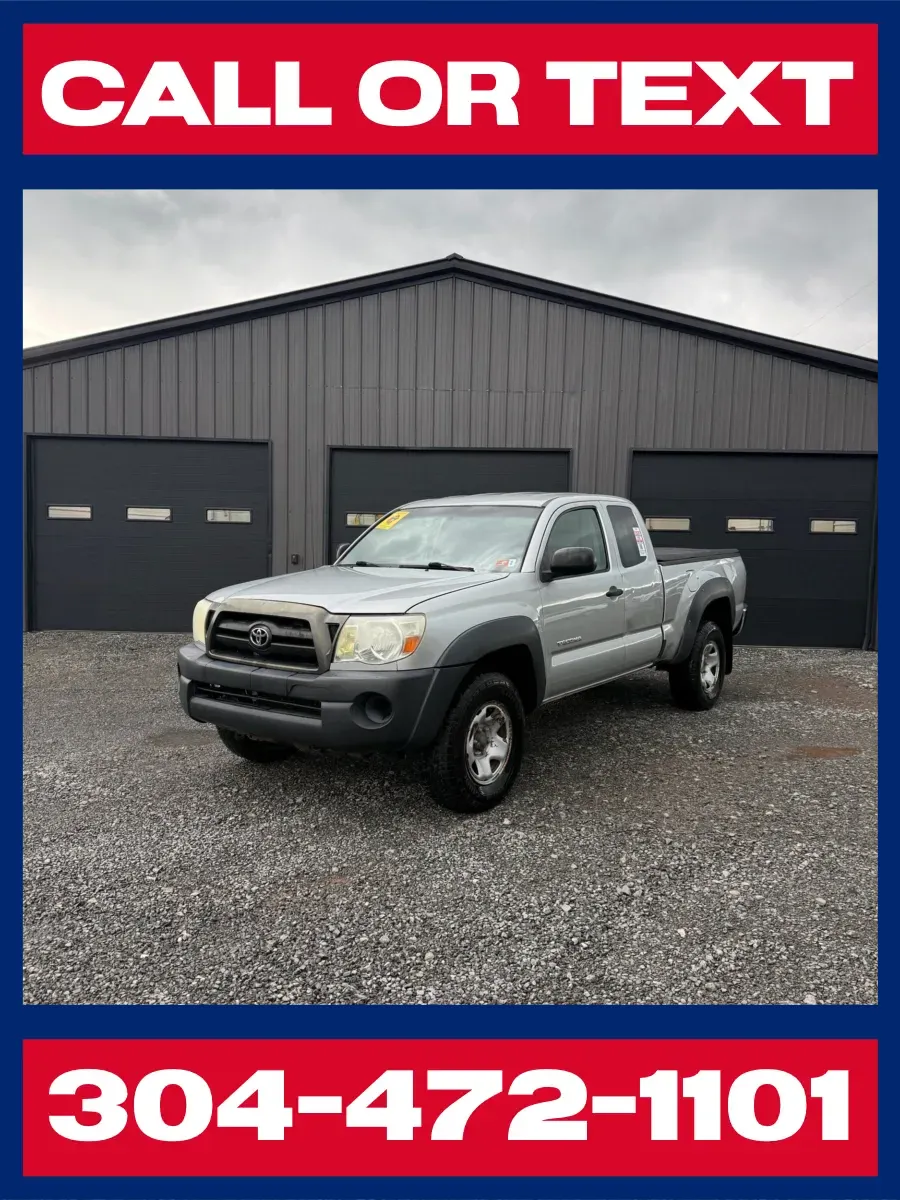 Silver 2007 Toyota Tacoma V6 Ext. Cab 4x4 for sale in Buckhannon, WV