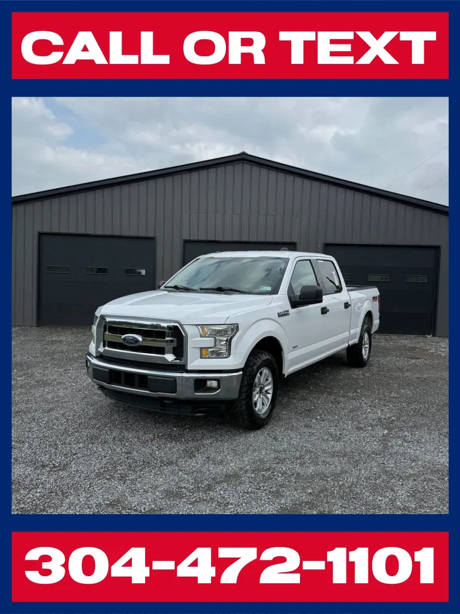 White 2015 Ford F-150 XLT SuperCrew FX4 4x4 for sale in Buckhannon, WV