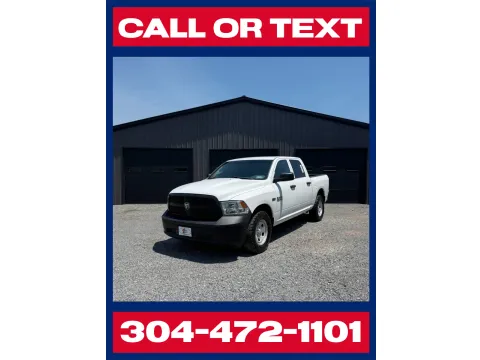 White 2017 Ram 1500 Tradesman Crew Cab 4x4 for sale in Buckhannon, WV
