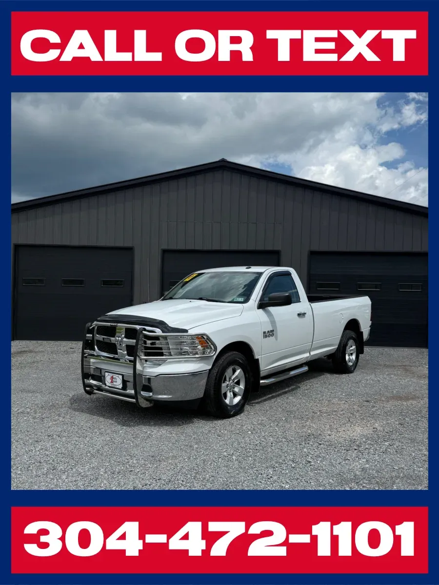 White 2013 Ram 1500 SLT Regular Cab 4x4 for sale in Buckhannon, WV