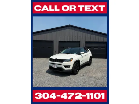 White 2019 Jeep Compass Altitude FWD for sale in Buckhannon, WV