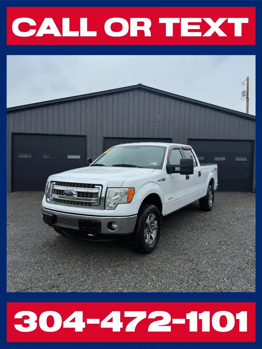 White 2013 Ford F-150 XLT SuperCrew 4x4 for sale in Buckhannon, WV
