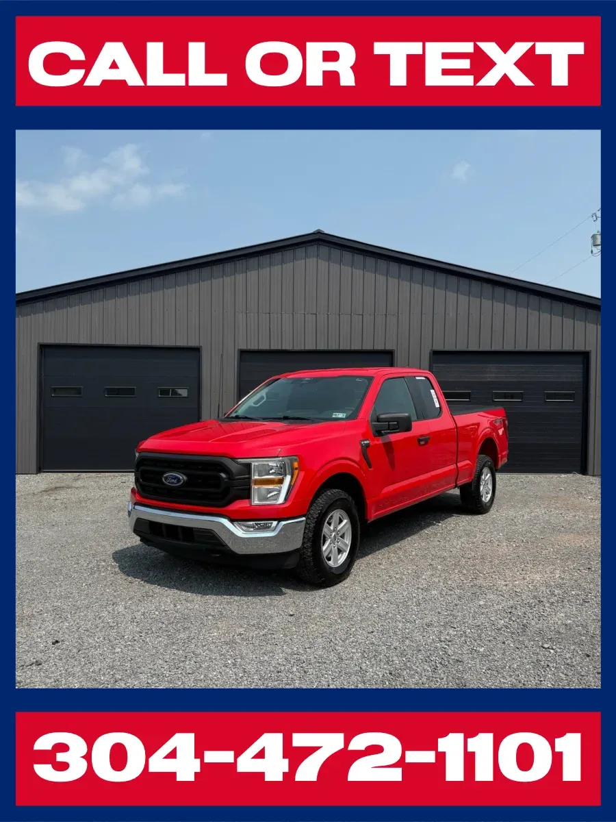 Red 2022 Ford F-150 XL SuperCab 4x4 for sale in Buckhannon, WV