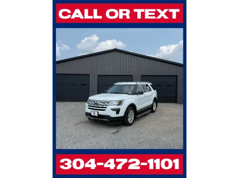 White 2019 Ford Explorer XLT 4X4 for sale in Buckhannon, WV