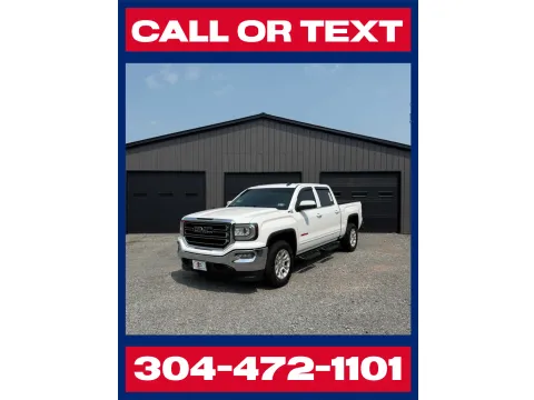 White 2018 GMC Sierra 1500 SLE Crew Cab 4x4 for sale in Buckhannon, WV