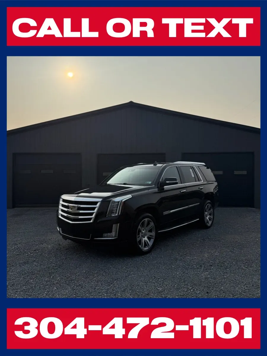 Black 2017 Cadillac Escalade Luxury 4WD for sale in Buckhannon, WV