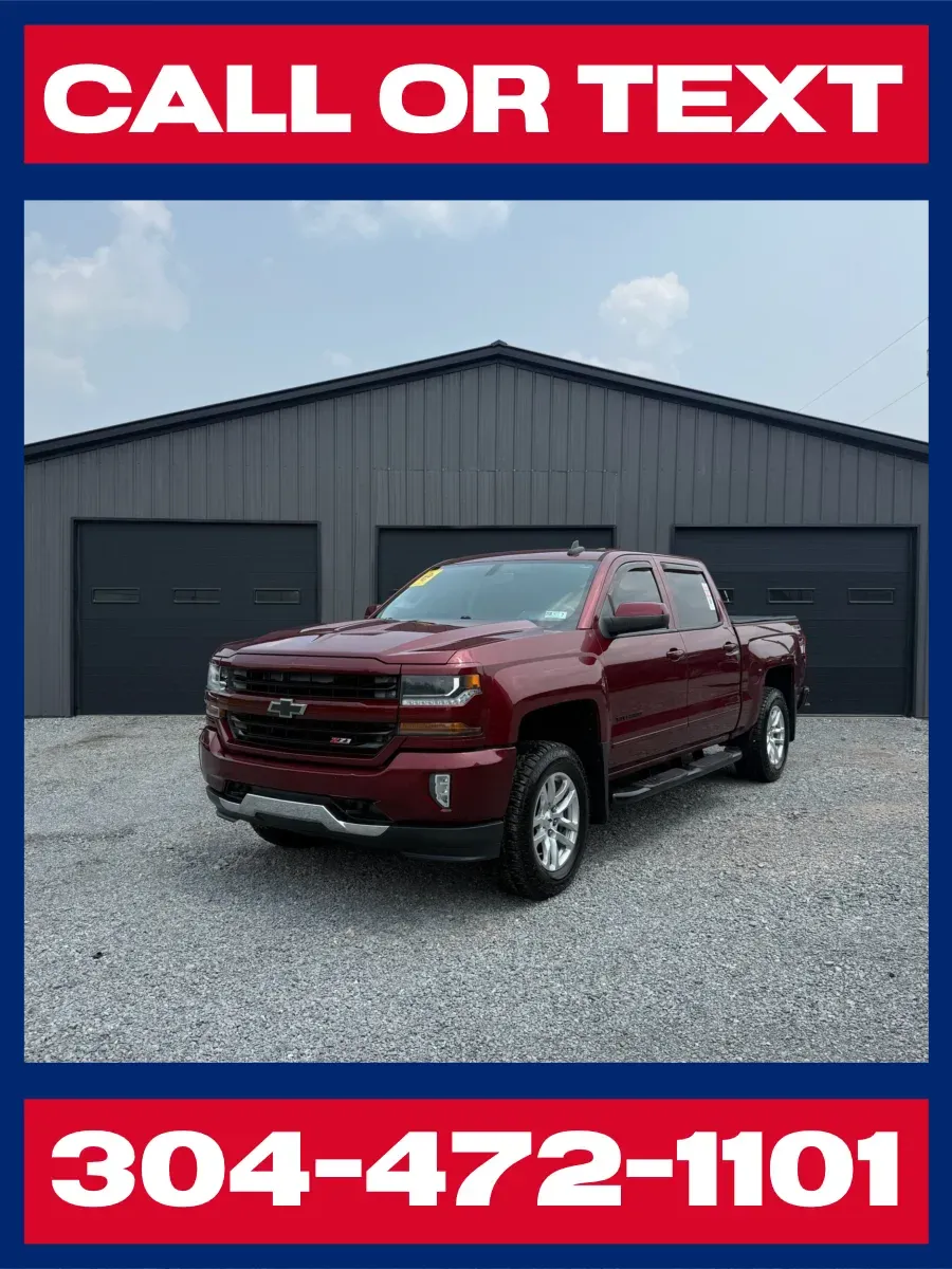 Red 2016 Chevrolet Silverado 1500 LT Crew Cab 4x4 for sale in Buckhannon, WV