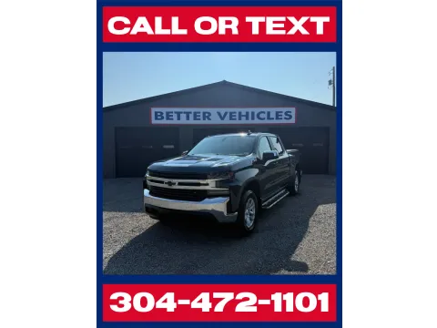 Blue 2019 Chevrolet Silverado 1500 LT Crew Cab Z71 for sale in Buckhannon, WV