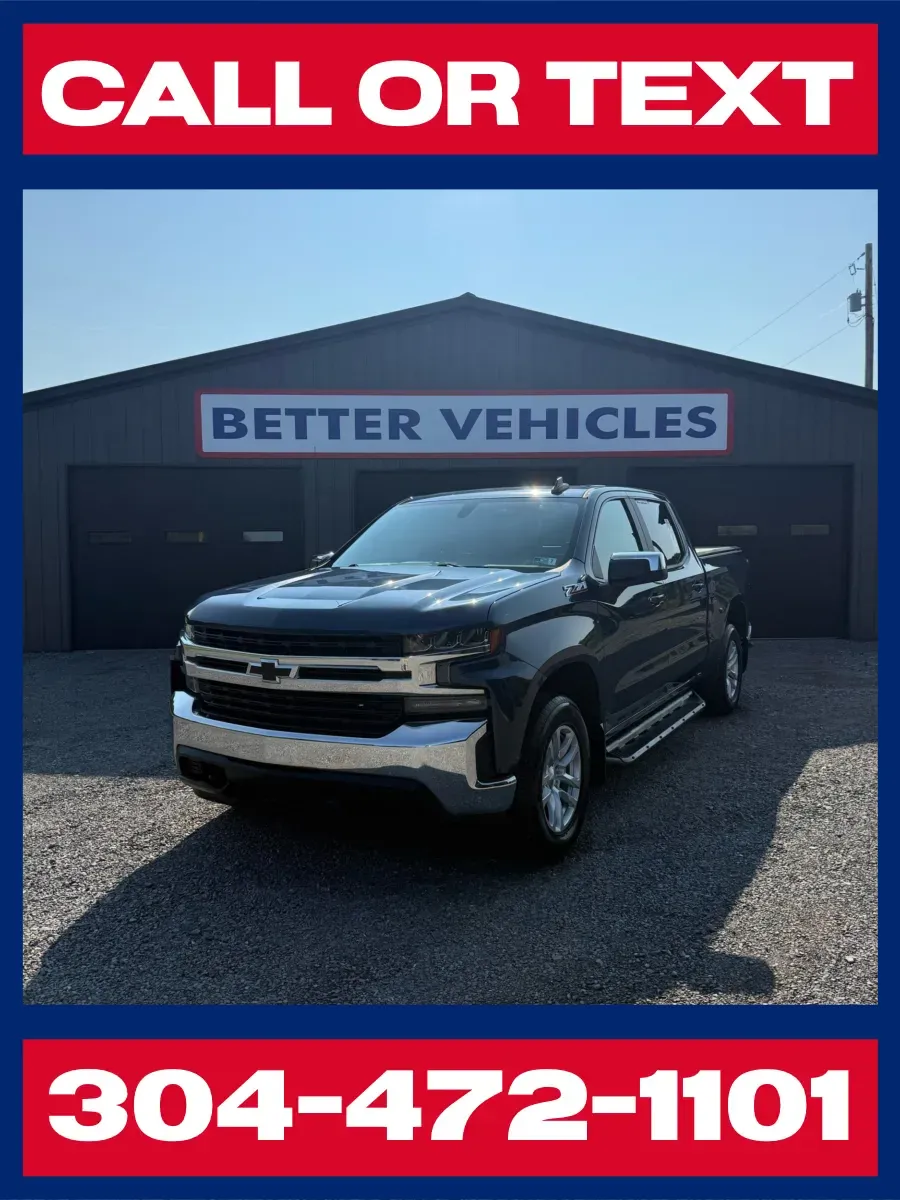 Blue 2019 Chevrolet Silverado 1500 LT Crew Cab Z71 for sale in Buckhannon, WV