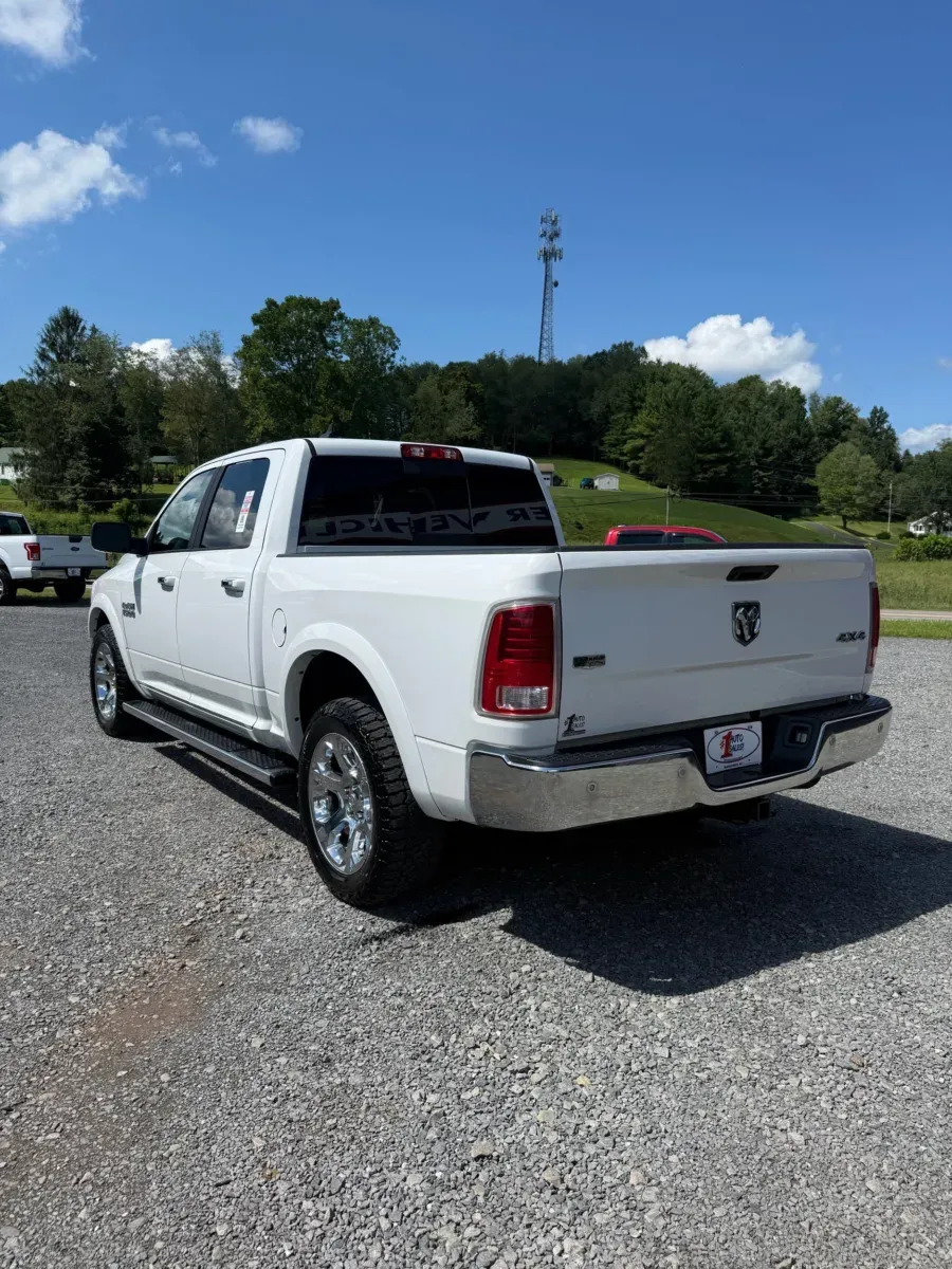 Another view of 2018 Ram 1500 Laramie Crew Cab 4x4 for sale in Buckhannon, WV at Number One Auto Sales