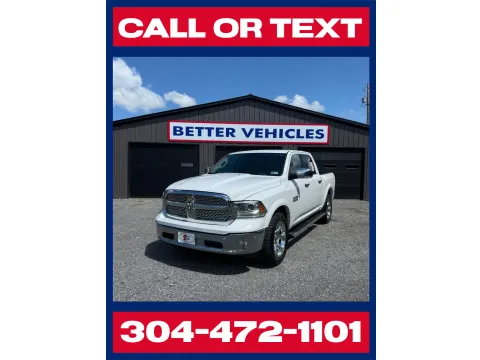 White 2018 Ram 1500 Laramie Crew Cab 4x4 for sale in Buckhannon, WV
