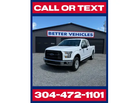 White 2017 Ford F-150 XLT SuperCab 4x4 for sale in Buckhannon, WV