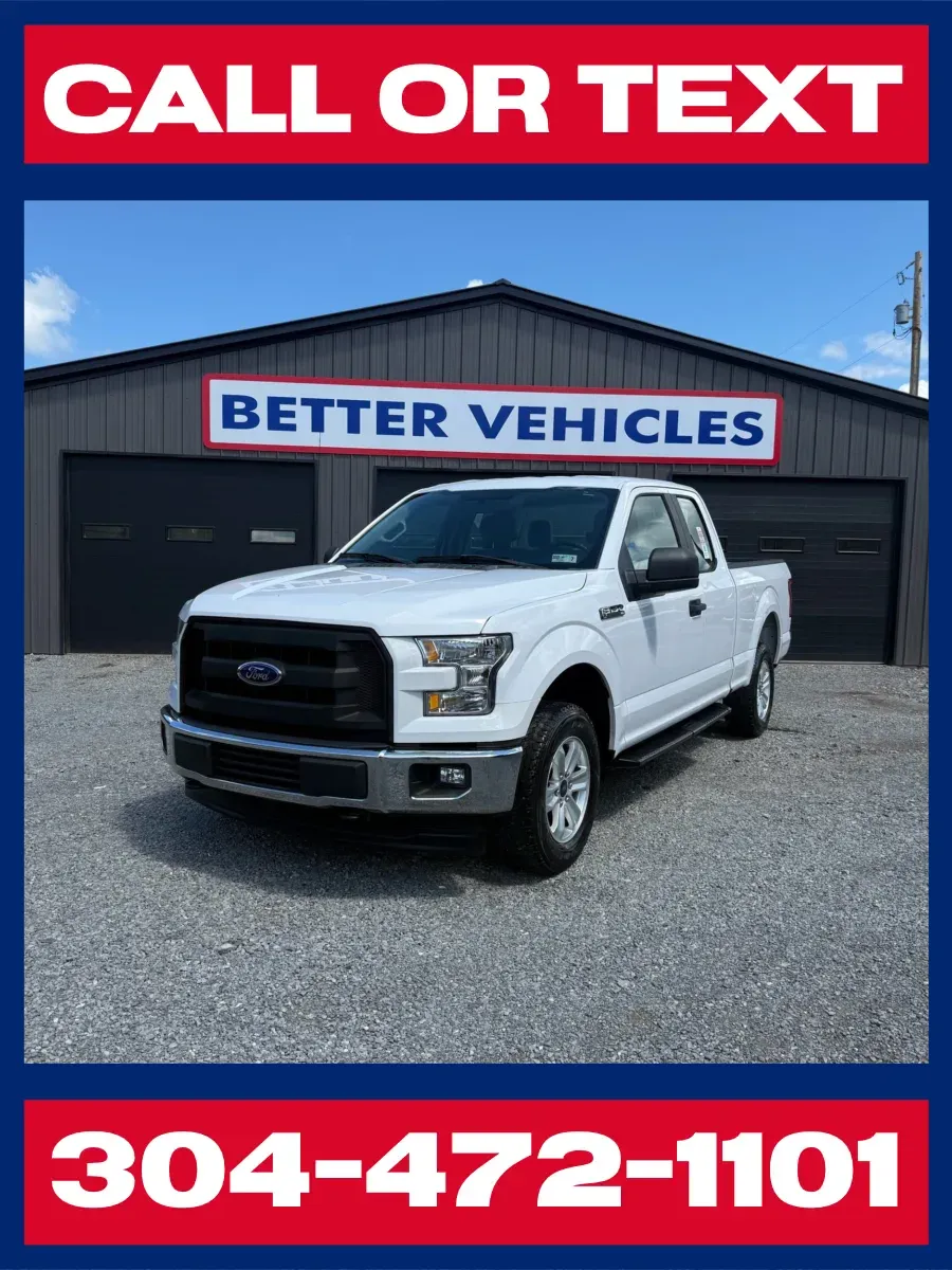 White 2017 Ford F-150 XLT SuperCab 4x4 for sale in Buckhannon, WV