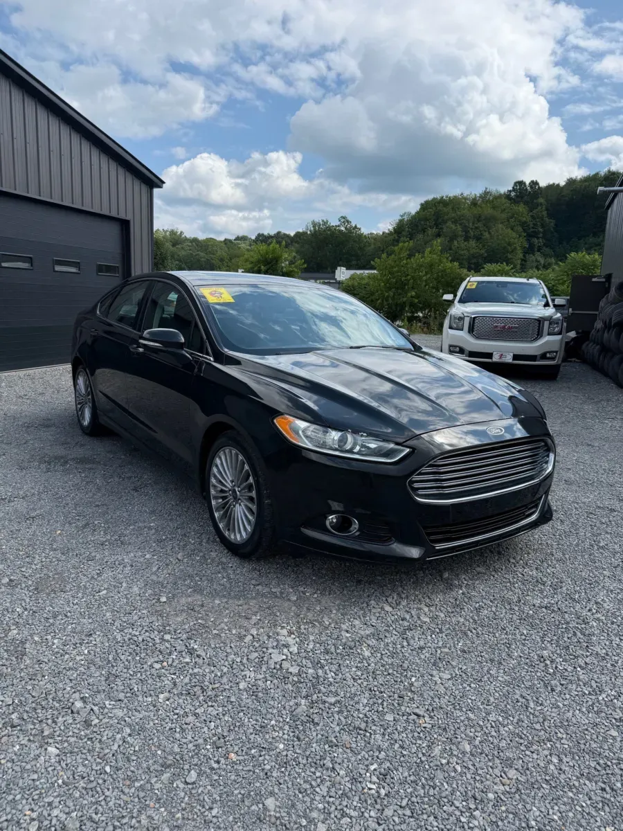 Another view of 2014 Ford Fusion Titanium AWD for sale in Buckhannon, WV at Number One Auto Sales