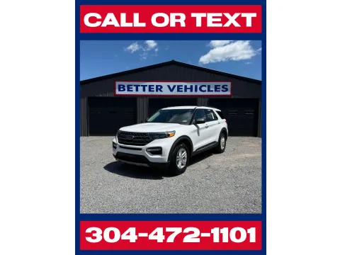 White 2022 Ford Explorer XLT 4WD for sale in Buckhannon, WV