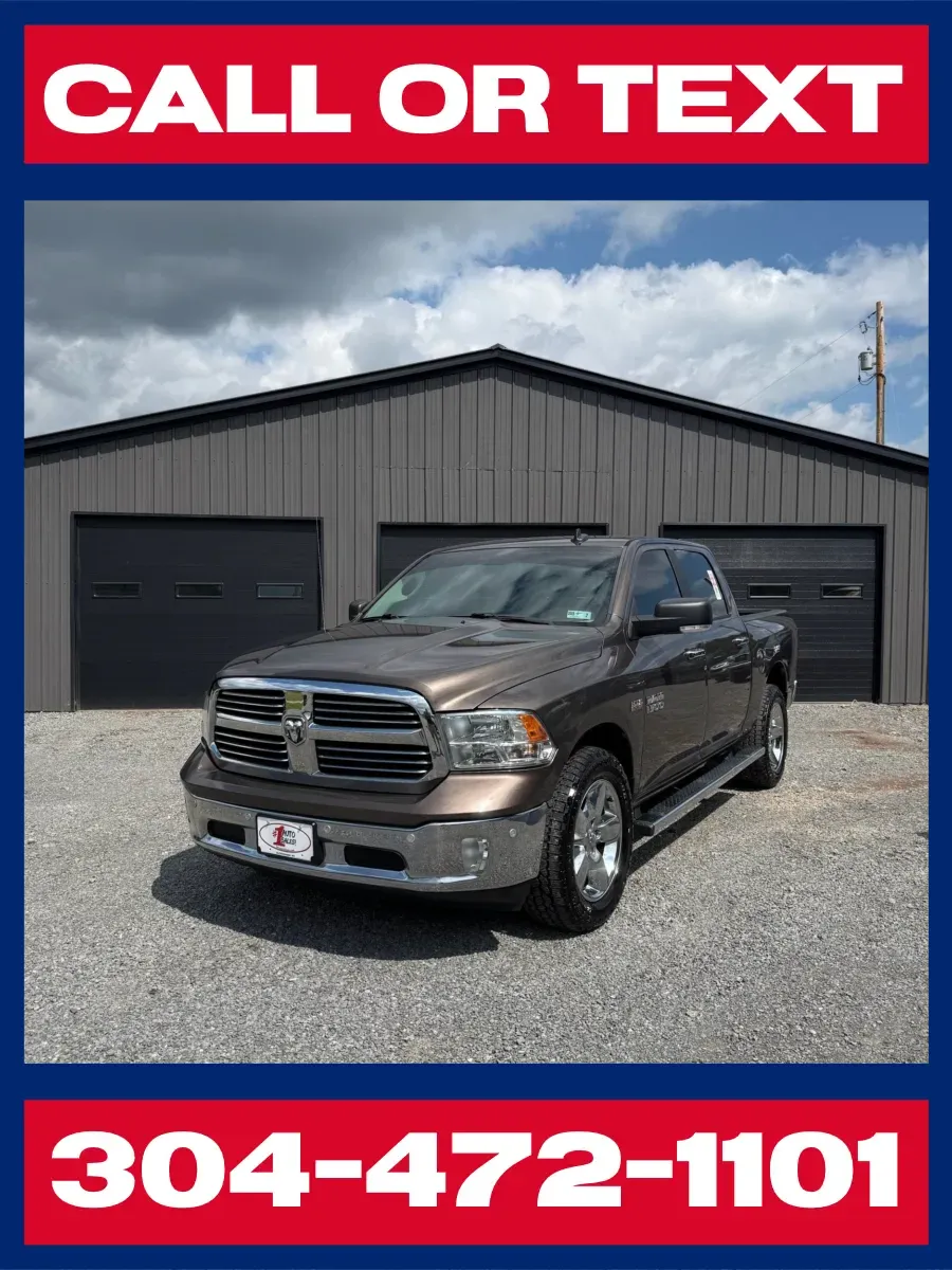 Gray 2018 Ram 1500 Big Horn Crew Cab 4x4 for sale in Buckhannon, WV