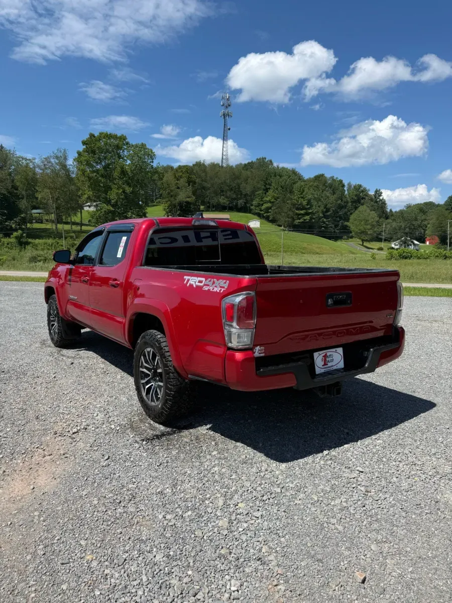Another view of 2021 Toyota Tacoma TRD Sport Crew Cab 4x4 for sale in Buckhannon, WV at Number One Auto Sales