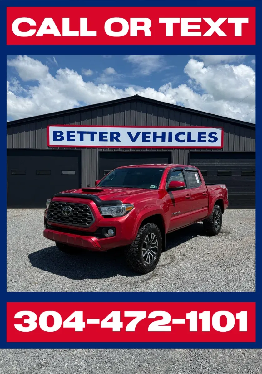 Red 2021 Toyota Tacoma TRD Sport Crew Cab 4x4 for sale in Buckhannon, WV