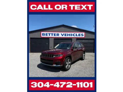 Red 2021 Jeep Grand Cherokee L Limited 4x4 for sale in Buckhannon, WV