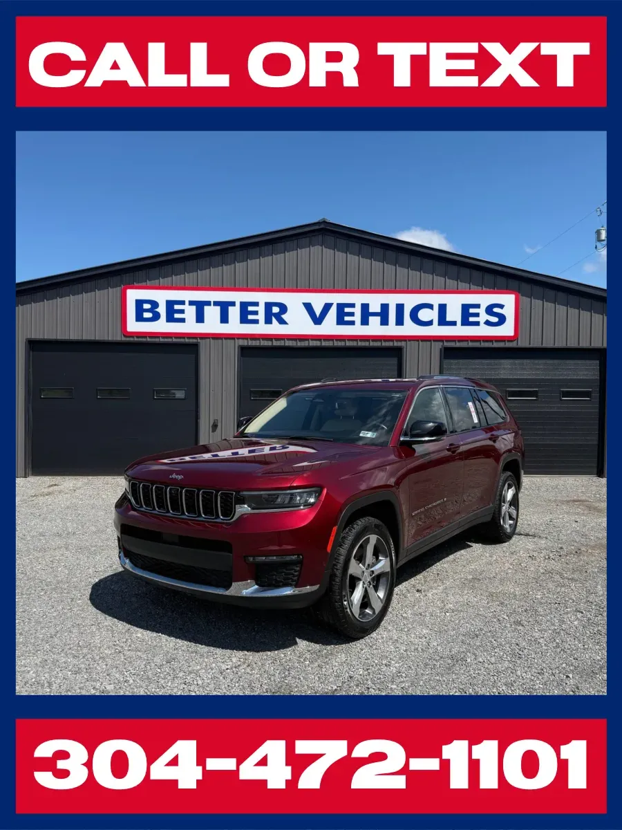 Red 2021 Jeep Grand Cherokee L Limited 4x4 for sale in Buckhannon, WV