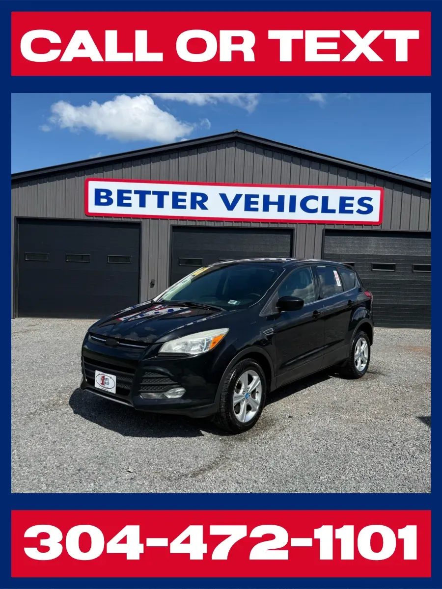 Black 2013 Ford Escape SE 4WD for sale in Buckhannon, WV