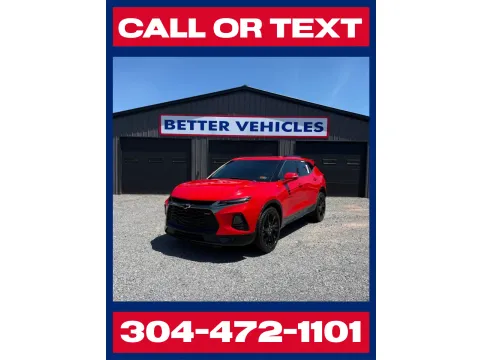 Red 2021 Chevrolet Blazer AWD RS for sale in Buckhannon, WV