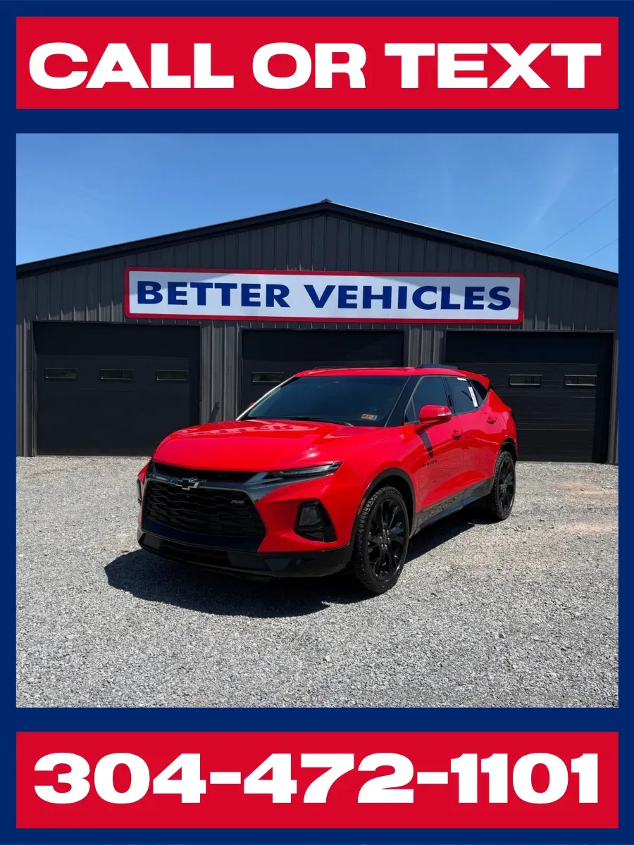 Red 2021 Chevrolet Blazer AWD RS for sale in Buckhannon, WV