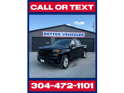 Black 2020 Chevrolet Silverado 1500 4WD Crew Cab Custom Edition for sale in Buckhannon, WV