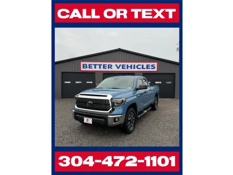 Blue 2019 Toyota Tundra SR5 TRD OFF ROAD, 5.7L V8 for sale in Buckhannon, WV