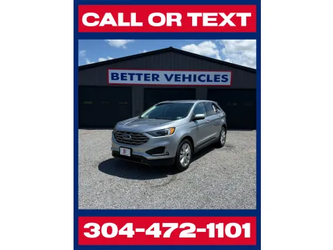 Silver 2022 Ford Edge Titanium AWD for sale in Buckhannon, WV