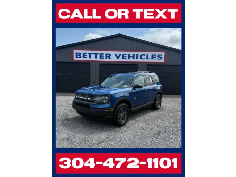 Blue 2024 Ford Bronco Sport Big Bend Sport 4WD for sale in Buckhannon, WV