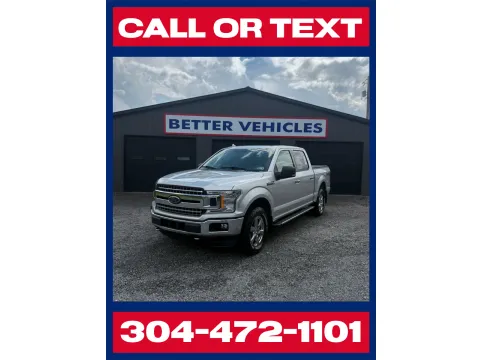 Silver 2018 Ford F-150 XLT SuperCrew 4x4 for sale in Buckhannon, WV