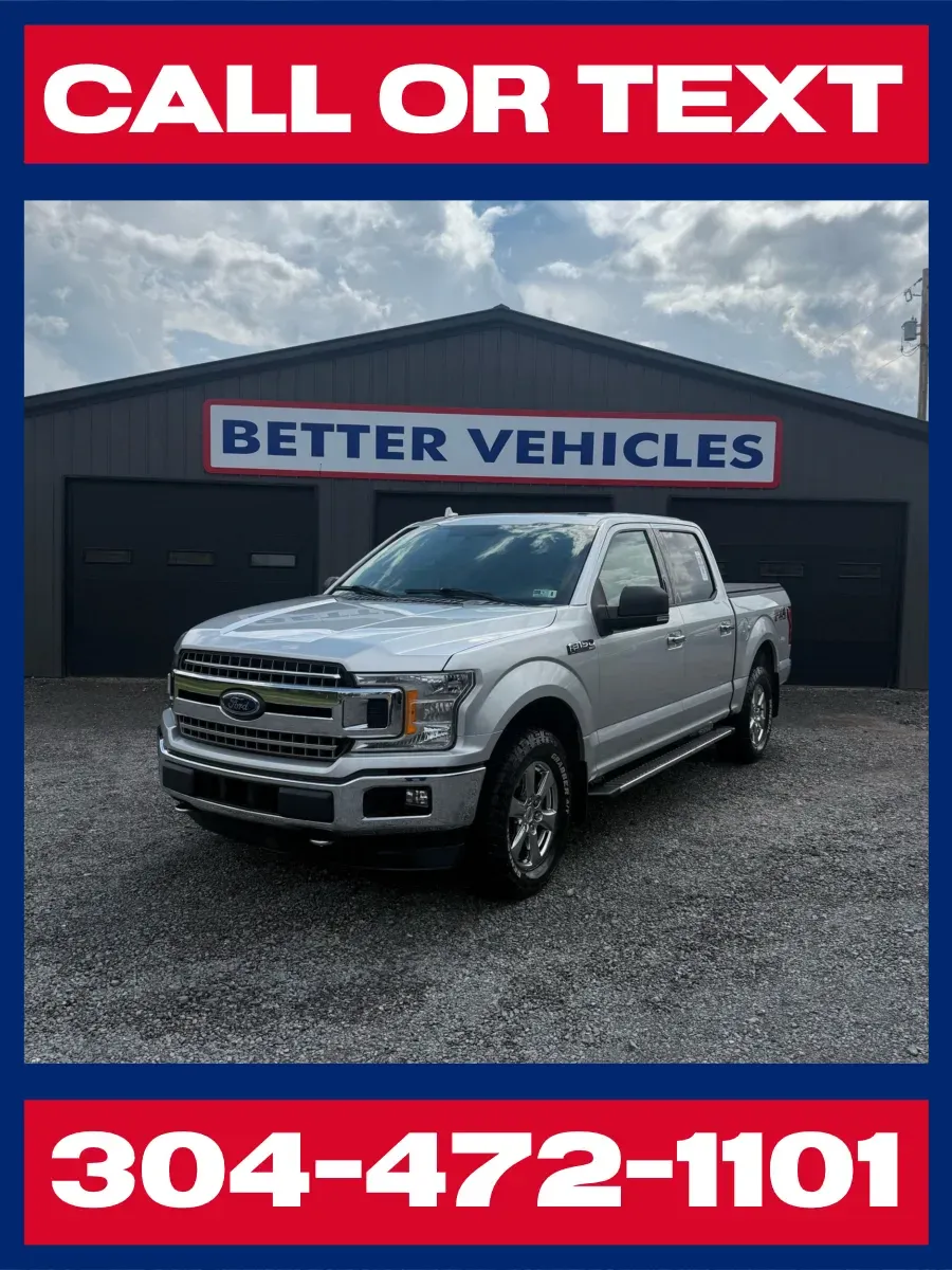Silver 2018 Ford F-150 XLT SuperCrew 4x4 for sale in Buckhannon, WV