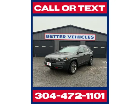 Black 2019 Jeep Cherokee Trailhawk 4x4 for sale in Buckhannon, WV