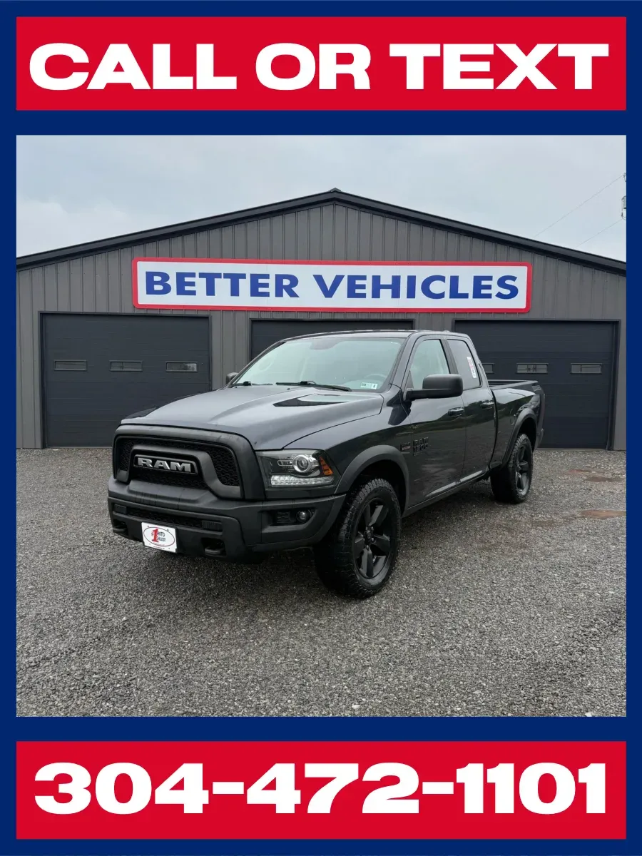 Gray 2019 Ram 1500 Classic Warlock Quad Cab 4x4 for sale in Buckhannon, WV