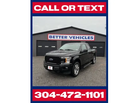 Black 2018 Ford F-150 XL SuperCab 4X4 FX4 for sale in Buckhannon, WV
