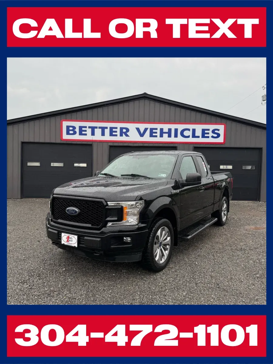 Black 2018 Ford F-150 XL SuperCab 4X4 FX4 for sale in Buckhannon, WV