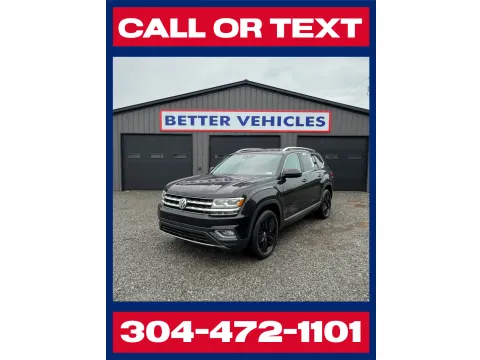 Black 2018 Volkswagen Atlas 3.6L V6 SEL Premium AWD for sale in Buckhannon, WV