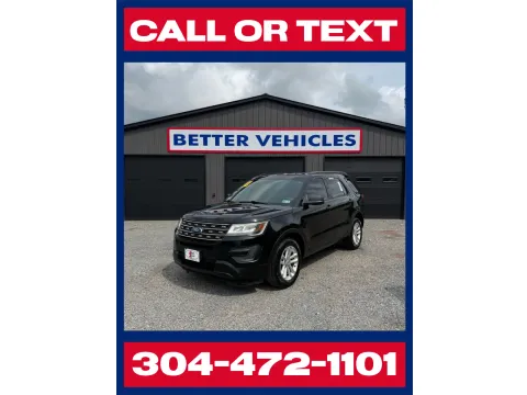 Black 2016 Ford Explorer 4WD 3RD ROW for sale in Buckhannon, WV