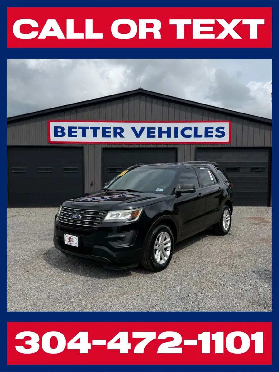 Black 2016 Ford Explorer 4WD 3RD ROW for sale in Buckhannon, WV