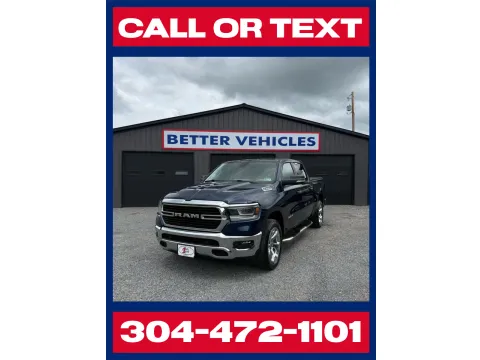Blue 2019 Ram 1500 Big Horn/Lone Star Crew Cab 4x4 for sale in Buckhannon, WV
