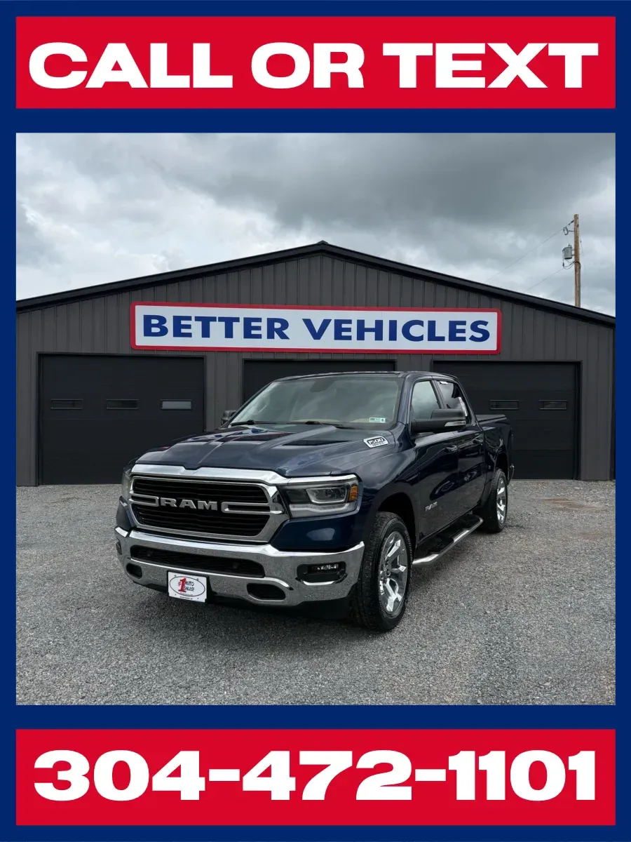 Blue 2019 Ram 1500 Big Horn/Lone Star Crew Cab 4x4 for sale in Buckhannon, WV