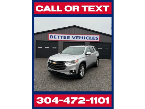 Silver 2019 Chevrolet Traverse 3LT AWD for sale in Buckhannon, WV